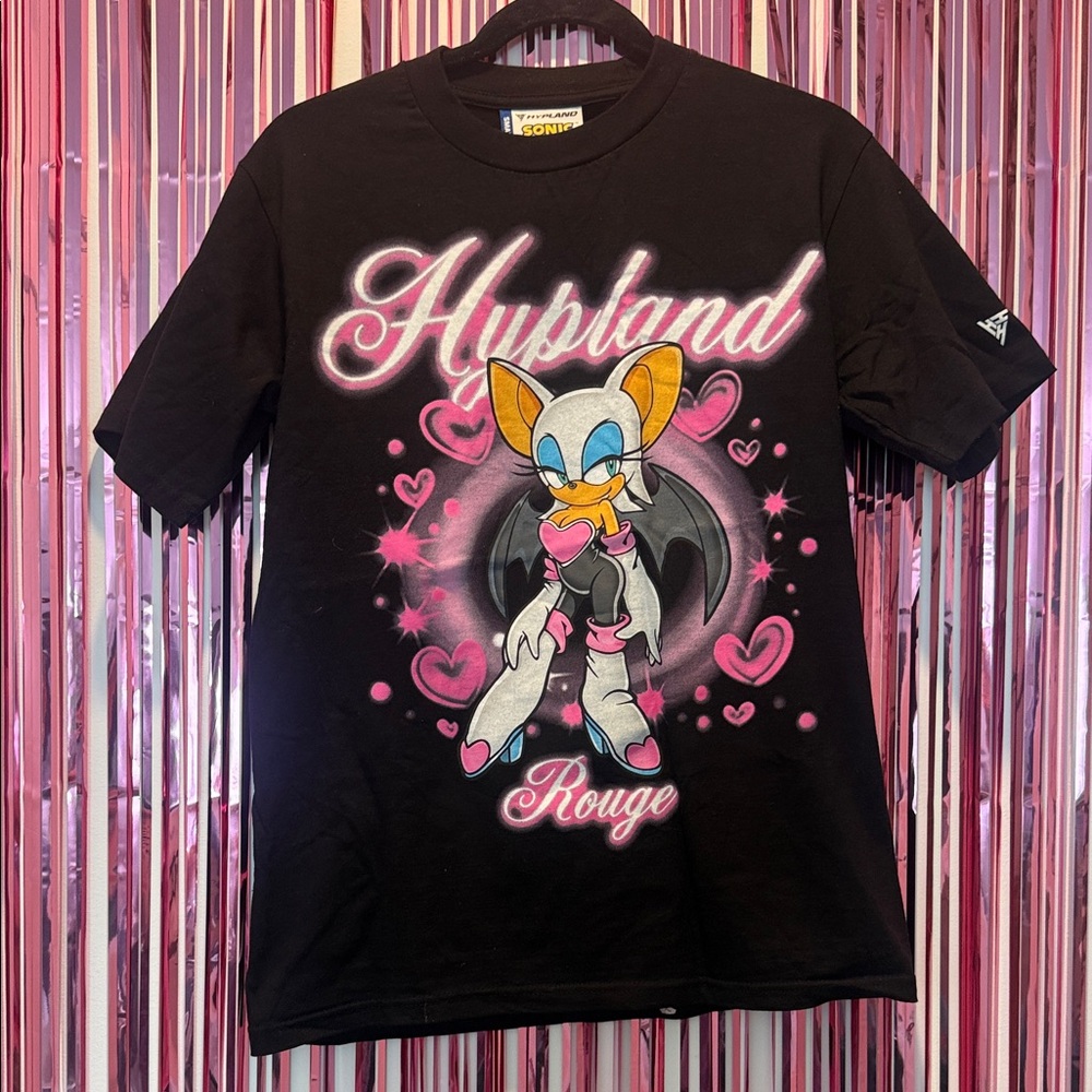 Hypland Sonic The Hedgehog Rouge Graphic T-Shirt Men’s Size S